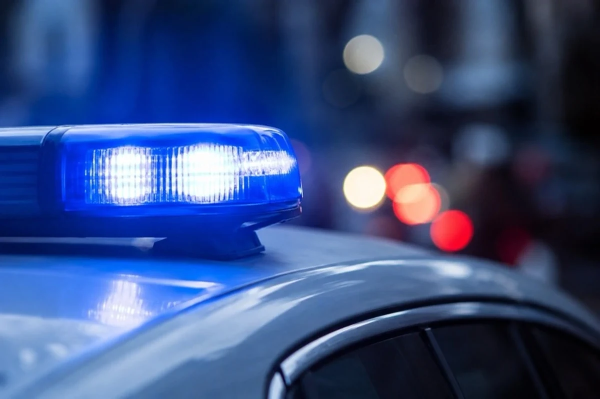 Generisches Polizeifahrzeug mit Blaulicht als Motiv zu einem Polizeieinsatz im Raum Goslar