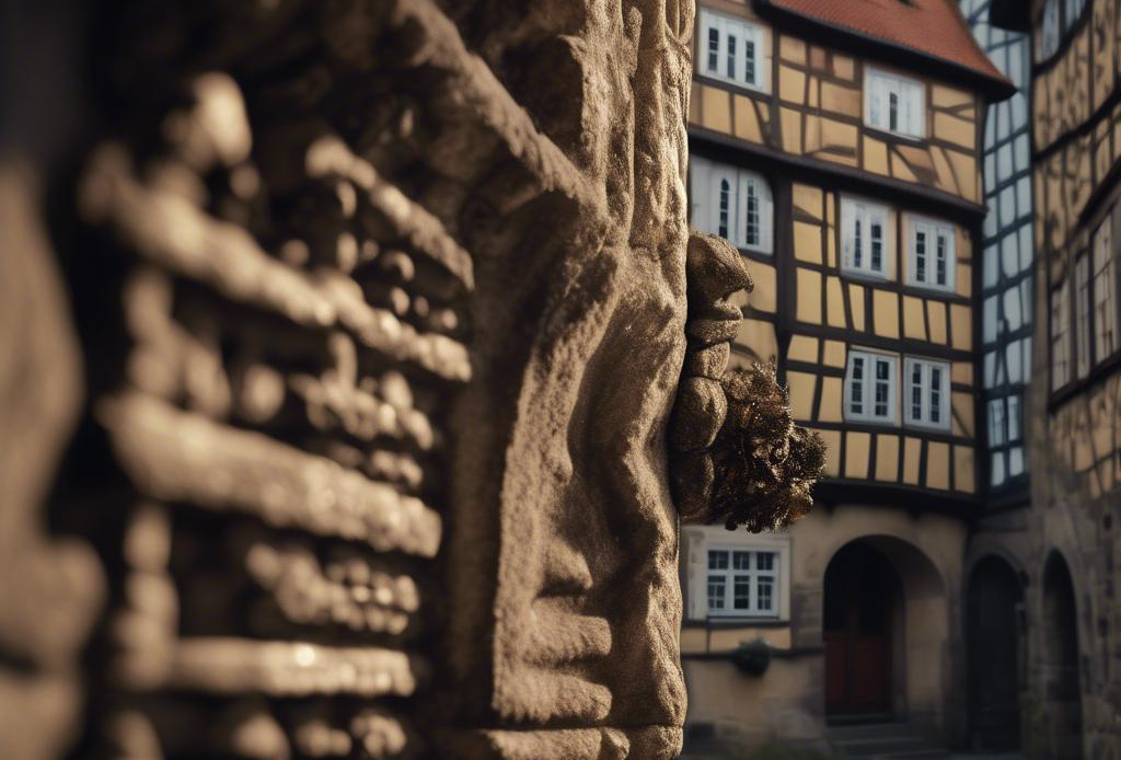Die Stimmen der Vergangenheit flüstern aus den Wänden Quedlinburgs