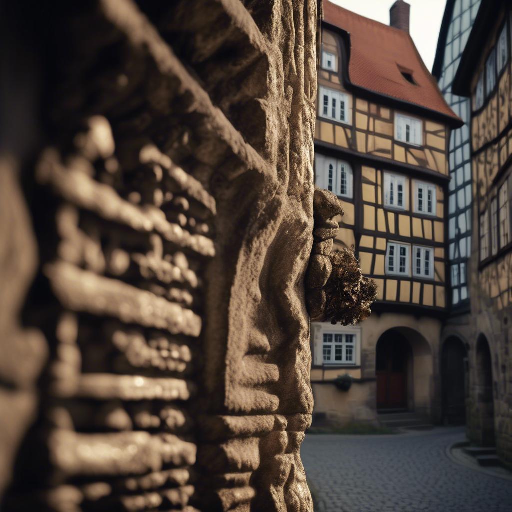 Die Stimmen der Vergangenheit flüstern aus den Wänden Quedlinburgs