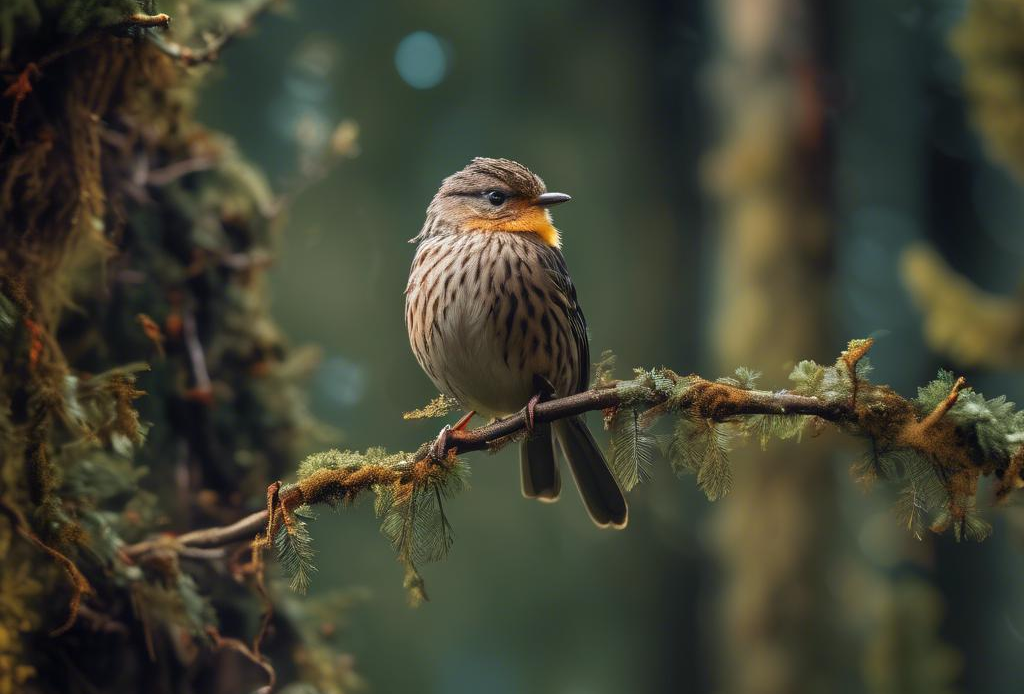 Waldvögel des Harzes: Gesang und Leben im Geäst