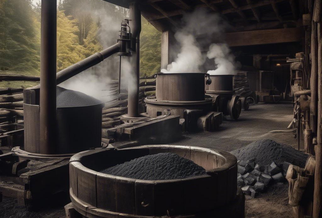 Die Harzköhlerei Stemberghaus: Traditionelle Holzkohleherstellung