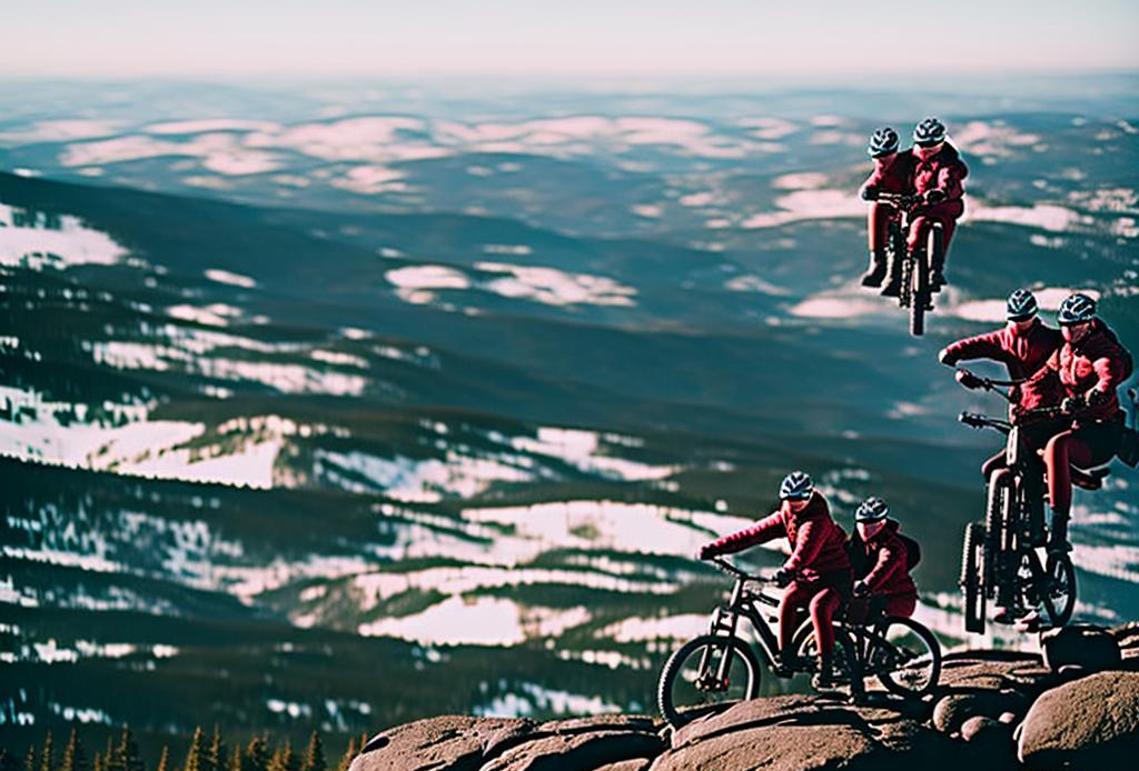 Mit einem Tandem hoch zum Brocken im Harz