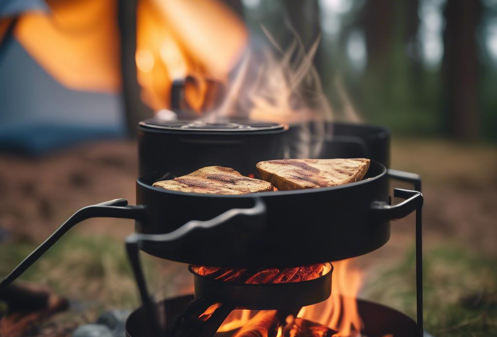 Windschutz für Campingkocher im Harz: Effizientes Kochen bei Wind