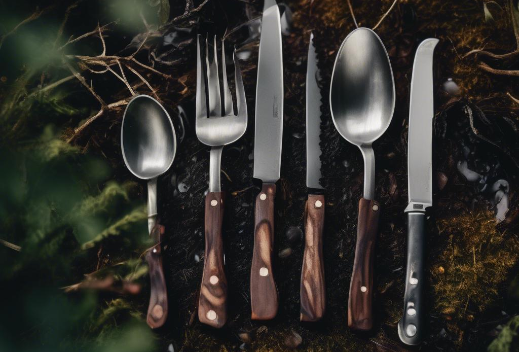 Survival-Essbesteck im Harz: Praktisch und kompakt