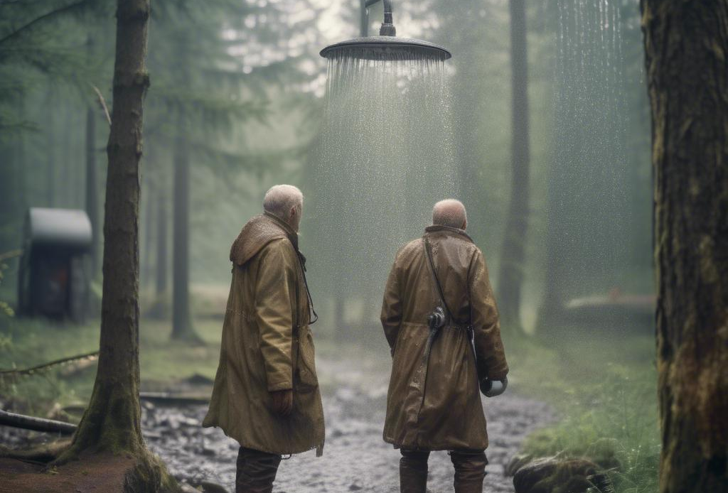 Notfall-Duschsysteme für den Harz: Hygiene in der Wildnis