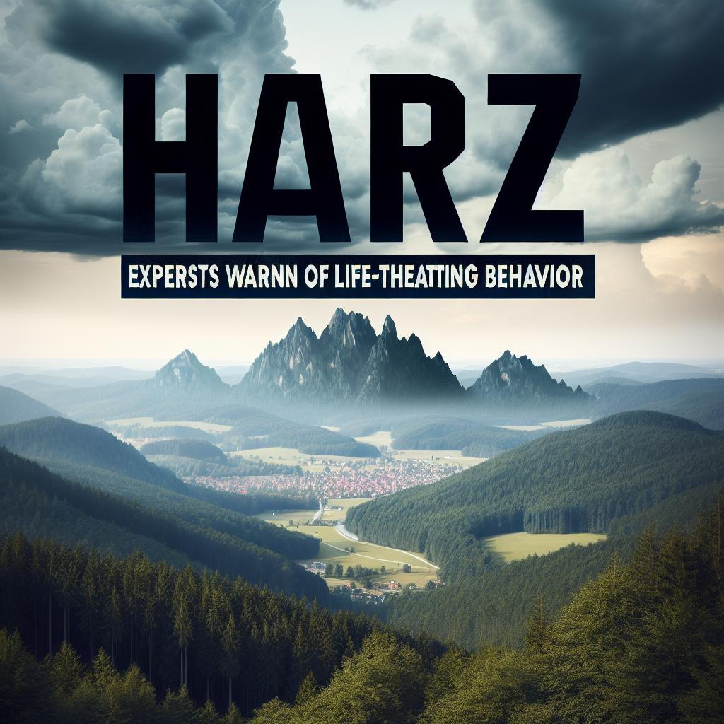 Harz: Experten warnen vor lebensgefährlichem Verhalten