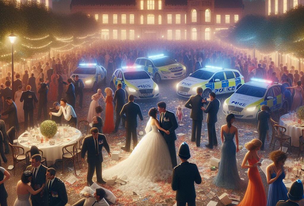 Hochzeit im Harz: Eskalation führt zu massivem Polizeieinsatz