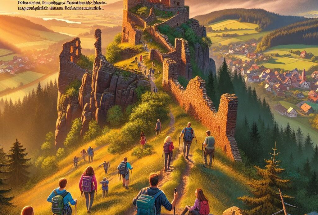 Kletterabenteuer für Familien: Entdecke die Burgruine Scharzfels im Harz