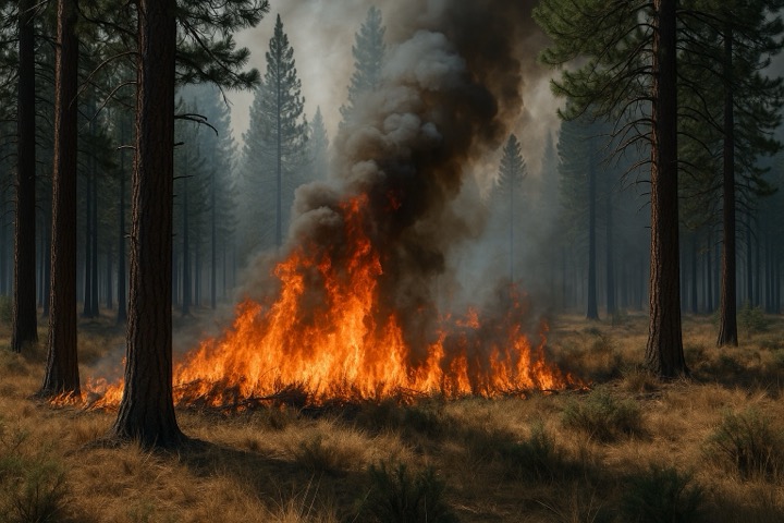 Waldbrand Harz