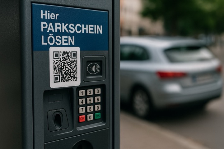 Gefälschter Parkautomat