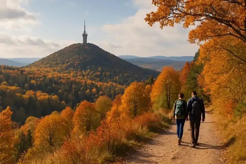 Harz am Tag der Deutschen Einheit 2025 mit herbstlicher Landschaft, ideal für Ausflüge, Veranstaltungen und Wanderungen.